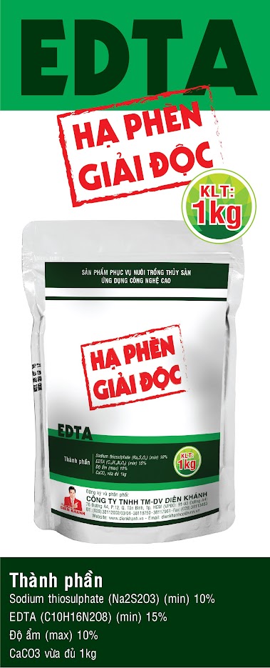 EDTA HẠ PHÈN GIẢI ĐỘC