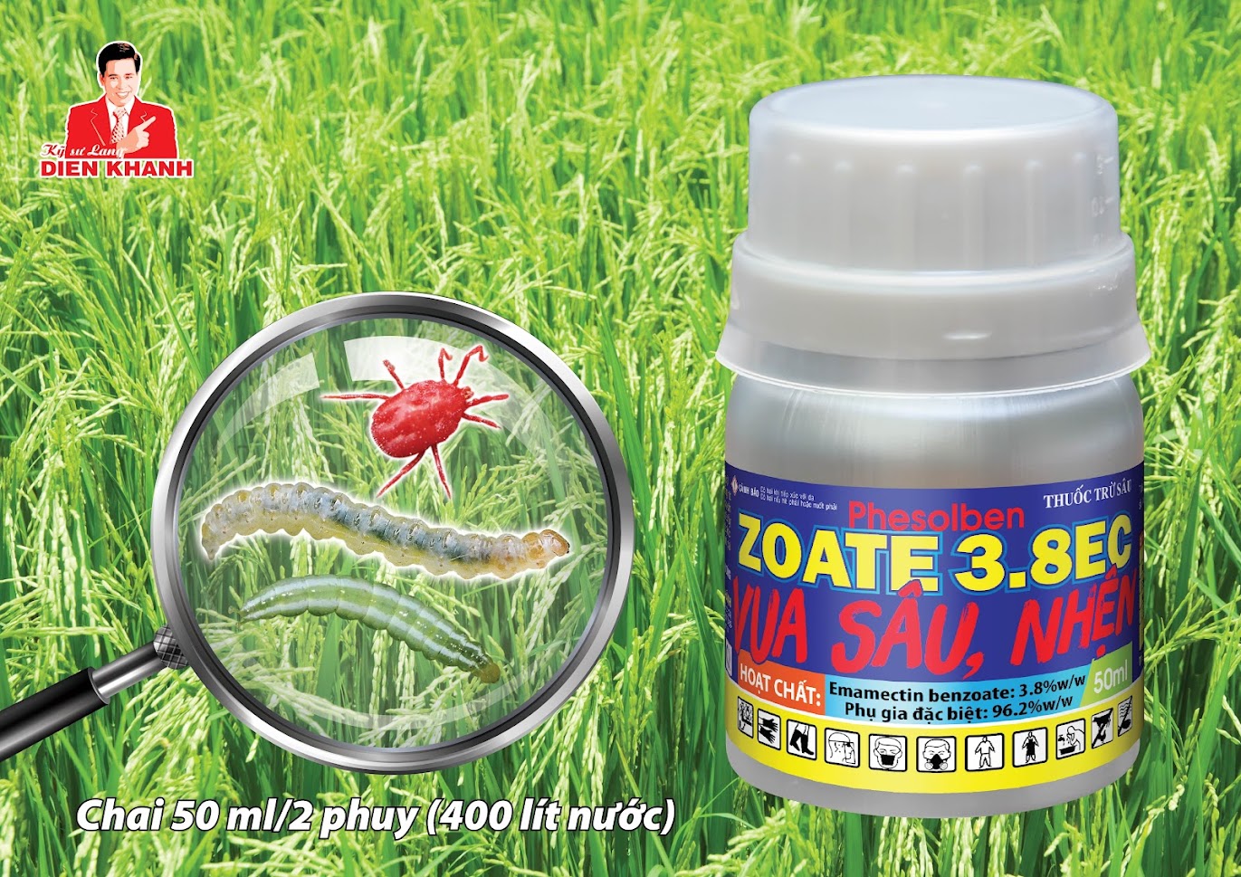 Zoate 3.8EC Vua Sâu Nhện