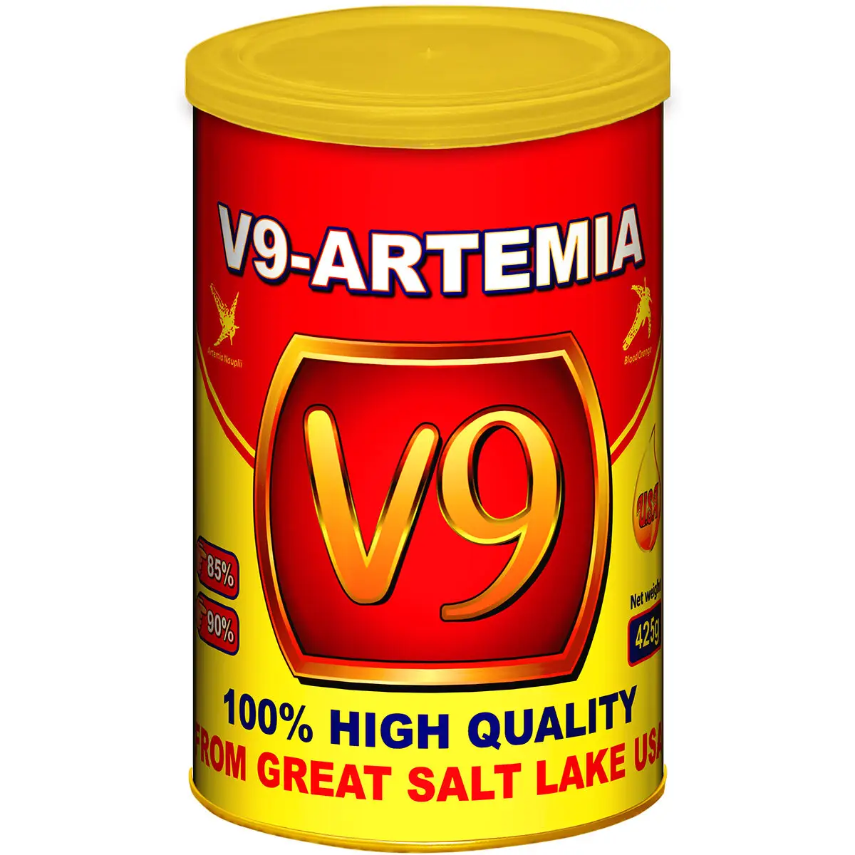 artemia lon vang V9 ARTEMIA NẮP VÀNG